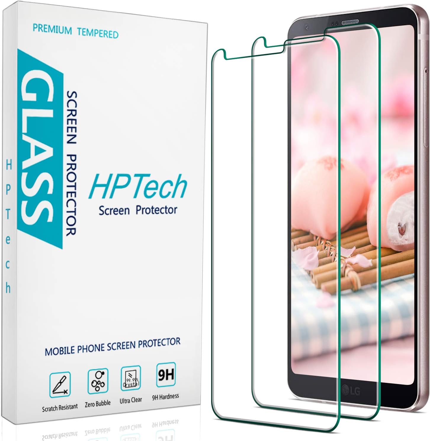 9H Tempered Glass Screen Protector (2-Pack)